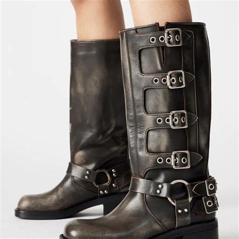 steve madden miu miu dupes|The Best Biker Boots to Buy If You're Looking for the Miu Miu Look.